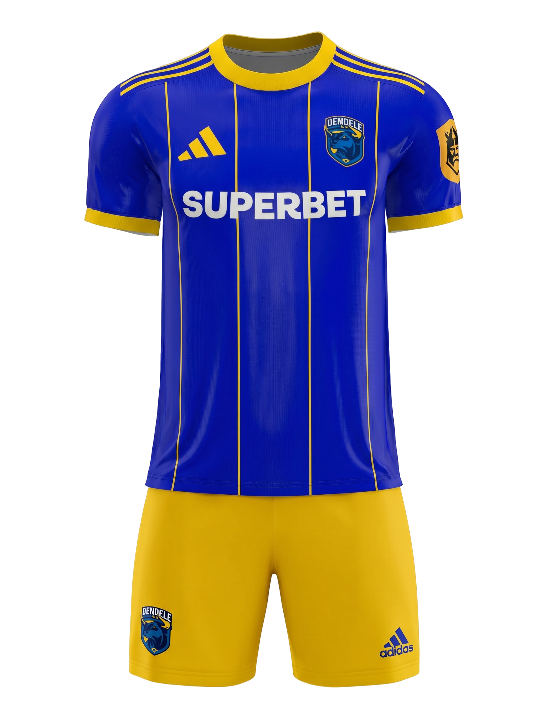 Camisa oficial Dendele FC, frente